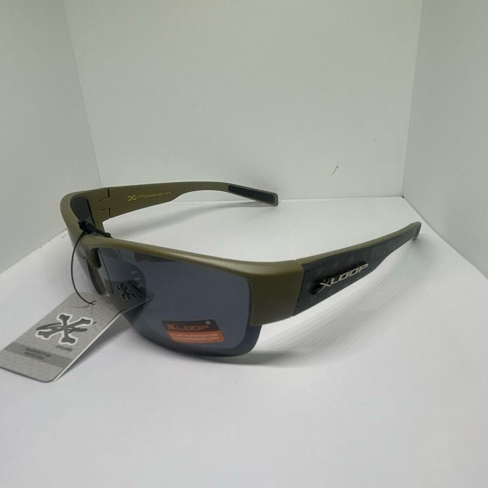 X-Loop Patriotic Sport Sunglasses UV400 Protection Wrap Style